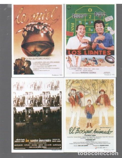 Coleccionismo cromos antiguos: NUEVE CROMOS DE CARTELES DE CINE ESPA&Ntilde;OL DEL A&Ntilde;O 2006 LIBRER&Iacute;A C&Oacute;DICE M&Aacute;LAGA