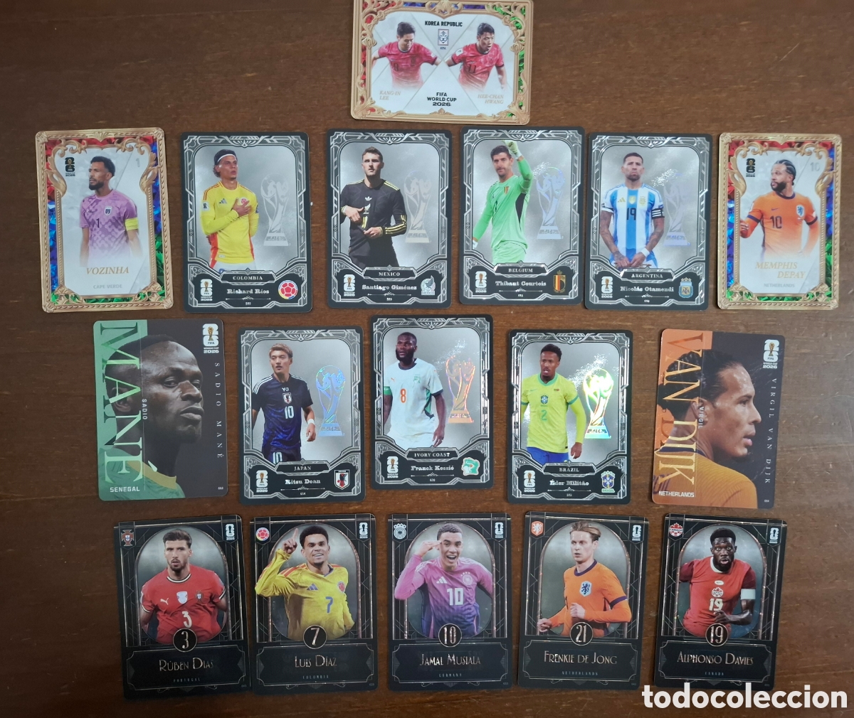 Coleccionismo cromos antiguos: Lote panini kayou especiales mundial 2026