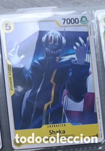 Coleccionismo cromos antiguos: Carta One Piece TCG SHAKA