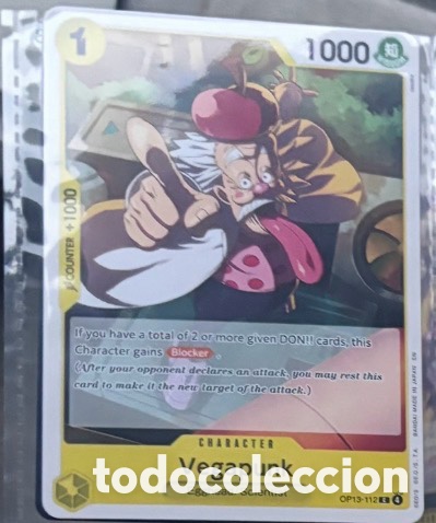 Coleccionismo cromos antiguos: Carta One Piece TCG VEGAPUNK