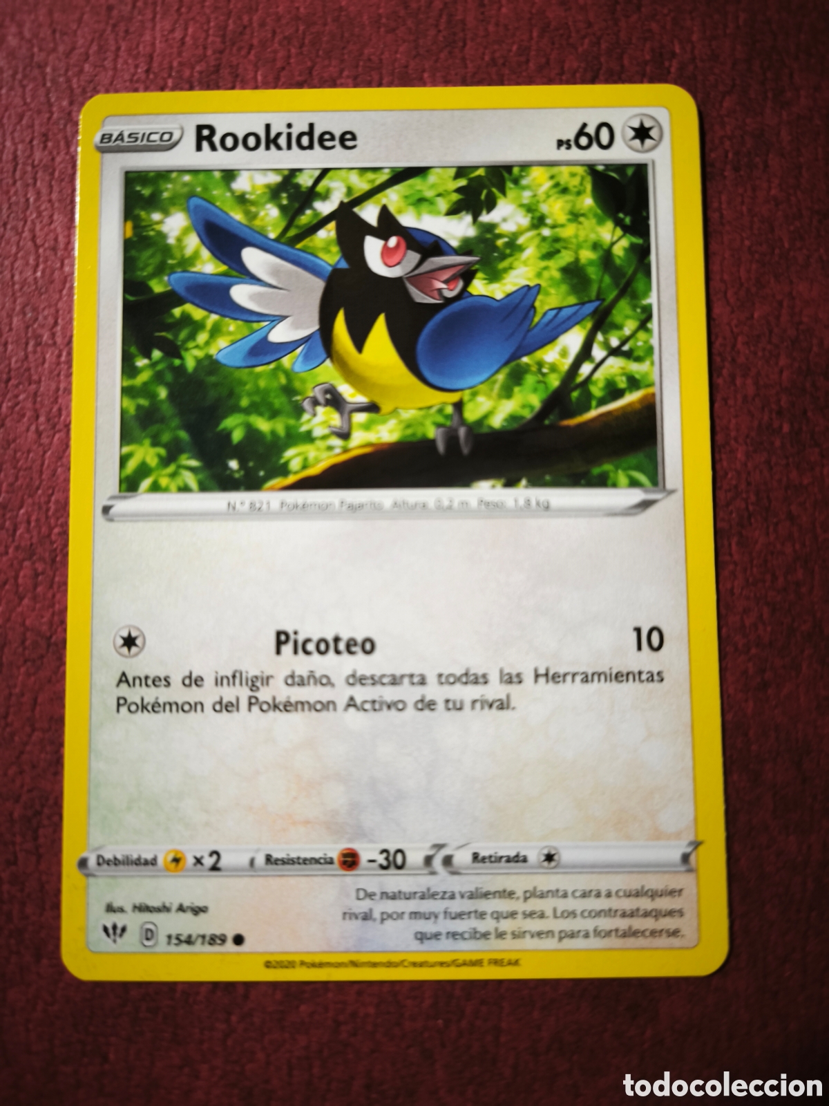 Coleccionismo cromos antiguos: Pokemon. 2020. Rookidee #154/189. Espa&ntilde;ol