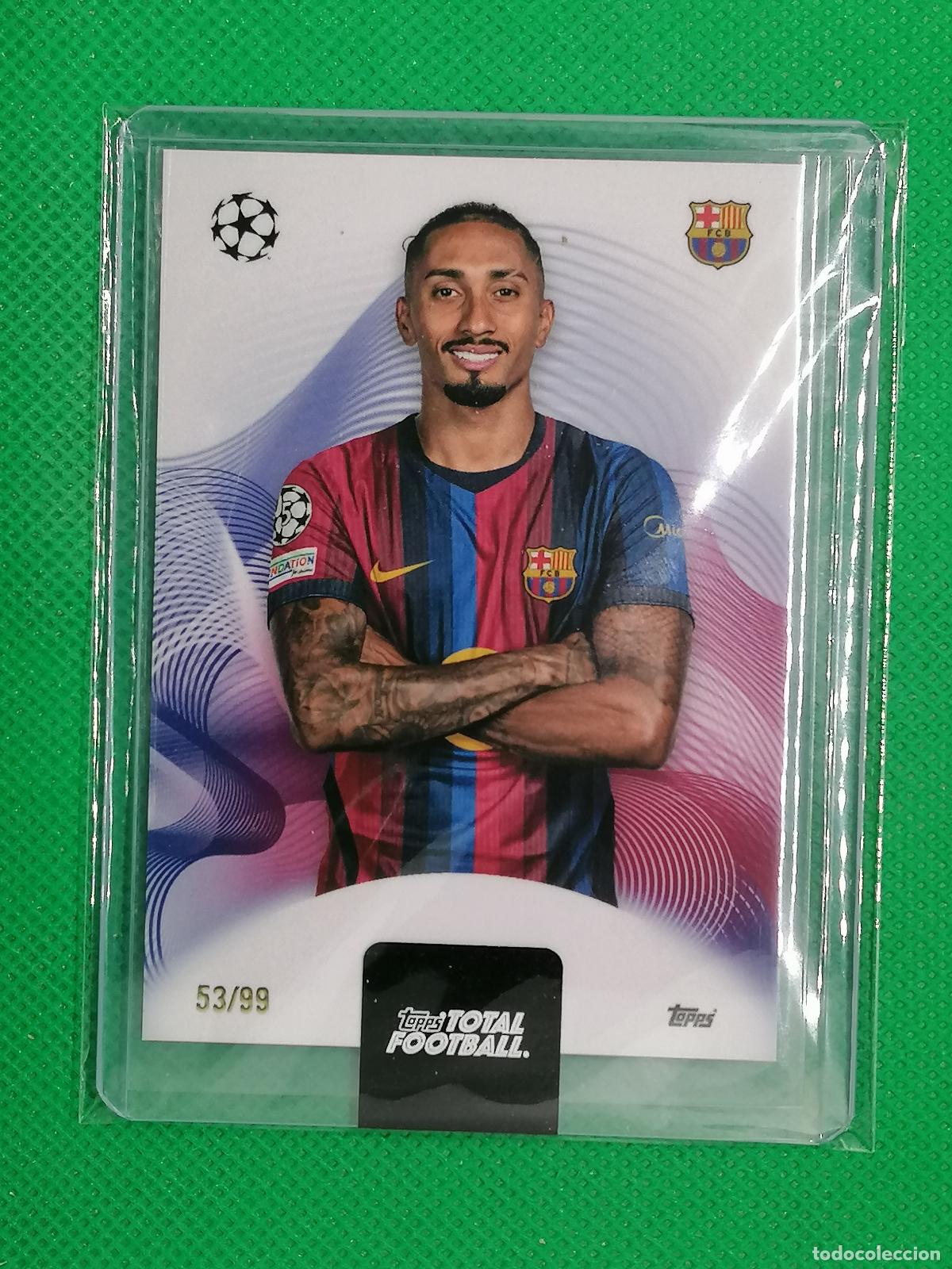 Colecionismo Cromos antigos: RAPHINHA BARCELONA /99 ⚽ TTF TOPPS TOTAL FOOTBALL 26 27 2026 2027 ⚽