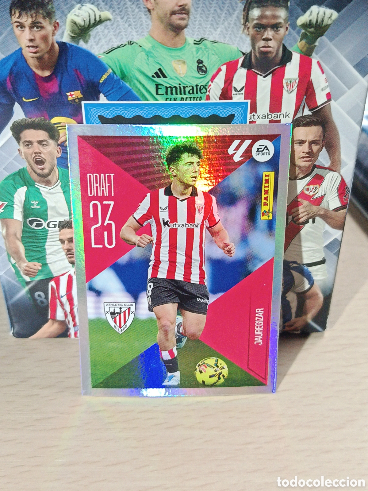 Coleccionismo cromos antiguos: JAUREGIZAR ATHLETIC CLUB BILBAO DRAFT 23 N&ordm; 11 LIGA ESTE 26 27 2026 2027 PANINI