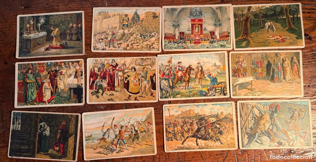 Coleccionismo cromos antiguos: 24 CROMOS HISTORIA DE CATALUNYA, CHOCOLATES TORRENT, BA&Ntilde;OLAS