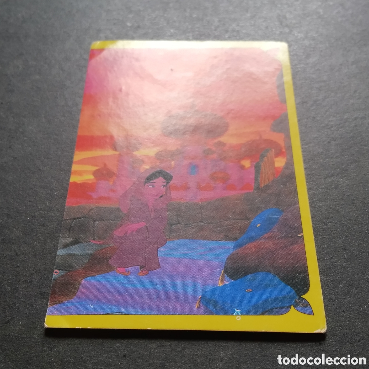 Coleccionismo cromos antiguos: CROMO - N&ordm; 055 - ALAD&Iacute;N - PANINI - Foto 3