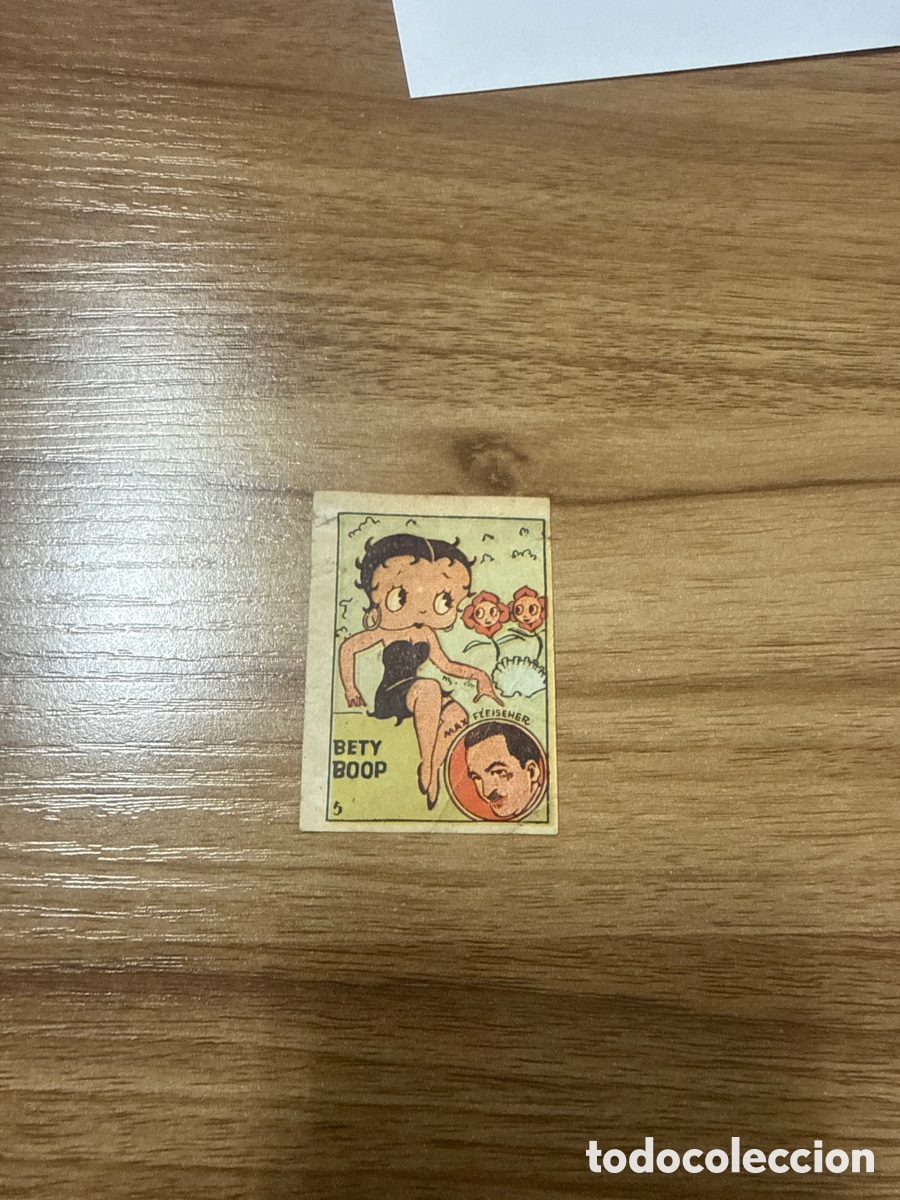 Coleccionismo cromos antiguos: 1939 BETTY BOOP N&ordm; 5 BRUGUERA SIN PEGAR