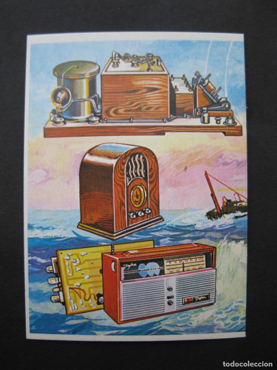 Coleccionismo cromos antiguos: T&Eacute;CNICA Y ACCI&Oacute;N - CROMO N&ordm; 140 - LA RADIO - EDICIONES ESTE - NUNCA PEGADO.