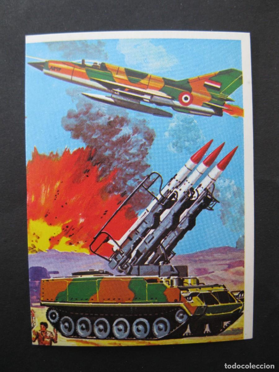 Coleccionismo cromos antiguos: T&Eacute;CNICA Y ACCI&Oacute;N - CROMO N&ordm; 126 - GUERRA DE LOS SEIS DIAS - EDICIONES ESTE - NUNCA PEGADO.