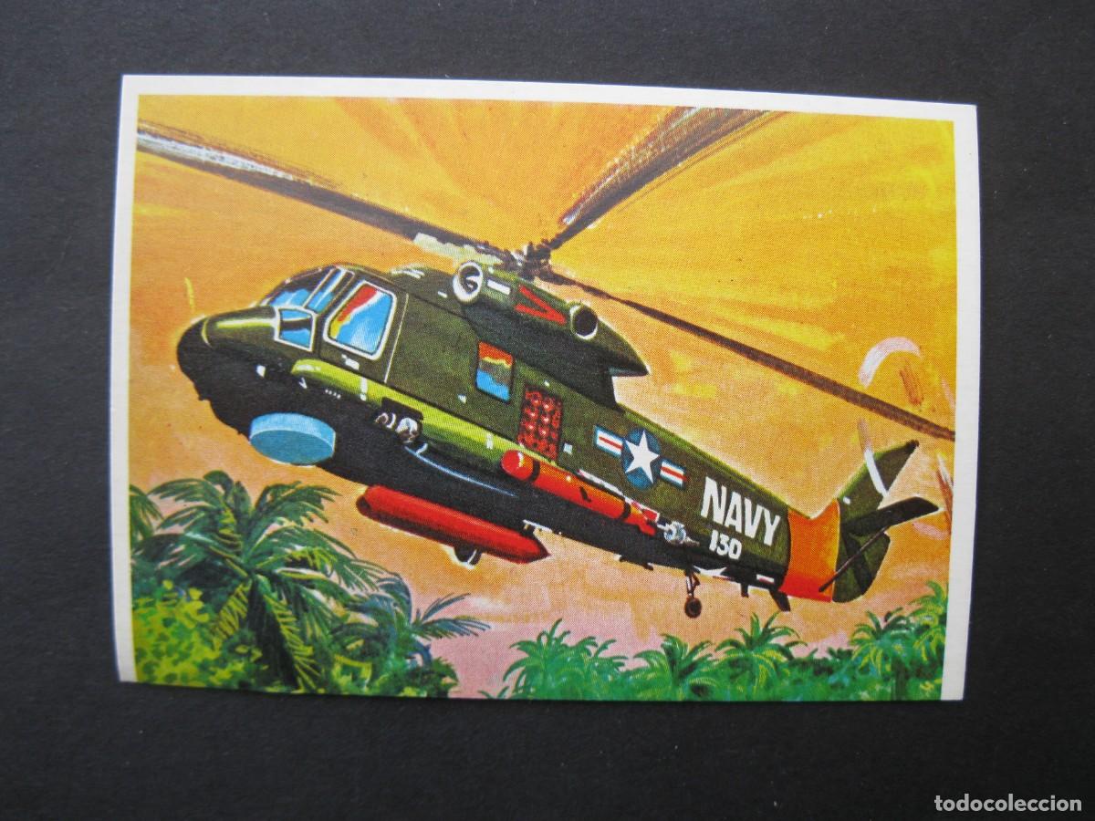 Coleccionismo cromos antiguos: T&Eacute;CNICA Y ACCI&Oacute;N - CROMO N&ordm; 112 - HELIC&Oacute;PTEROS Y LANCHAS CA&Ntilde;ONERAS - EDICIONES ESTE - NUNCA PEGADO.