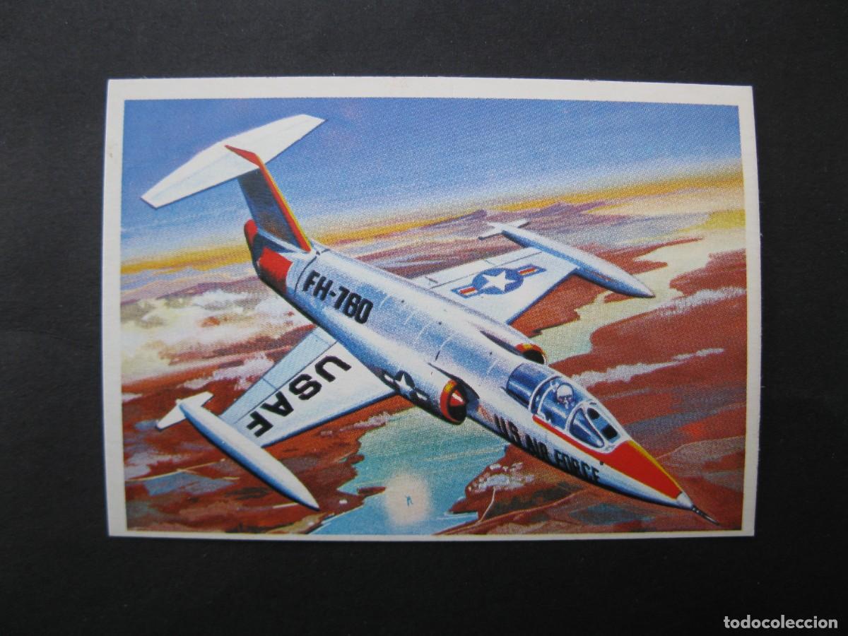 Coleccionismo cromos antiguos: T&Eacute;CNICA Y ACCI&Oacute;N - CROMO N&ordm; 96 - STARFIGHTER F-104 - EDICIONES ESTE - NUNCA PEGADO.