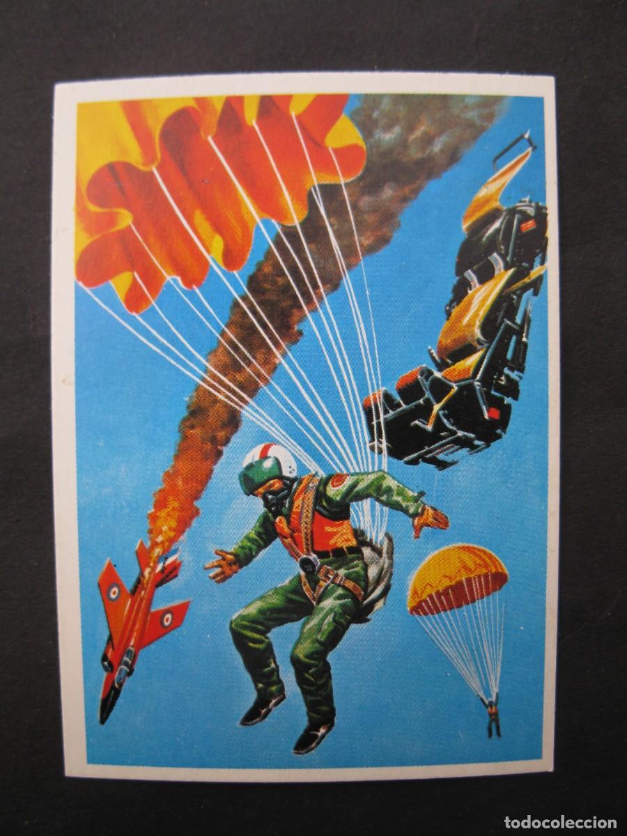 Coleccionismo cromos antiguos: T&Eacute;CNICA Y ACCI&Oacute;N - CROMO N&ordm; 95 - PILOTO LANZ&Aacute;NDOSE - EDICIONES ESTE - NUNCA PEGADO.