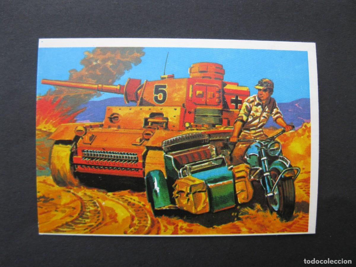 Coleccionismo cromos antiguos: T&Eacute;CNICA Y ACCI&Oacute;N - CROMO N&ordm; 80 - LA GUERRA DEL DESIERTO (1939-1945) - EDICIONES ESTE - NUNCA PEGADO.