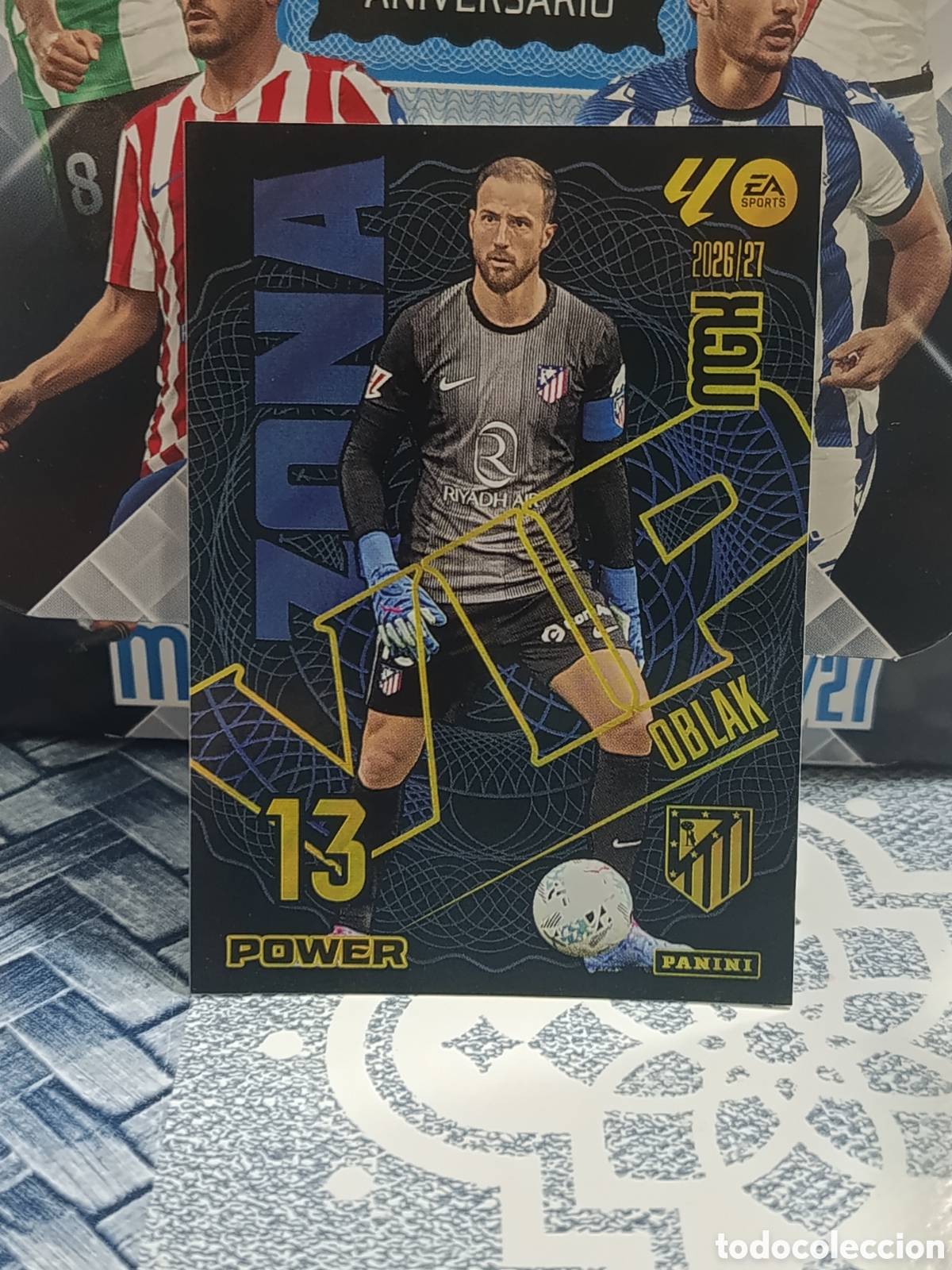 Collezionismo Figurine antiche: OBLAK ATLETICO DE MADRID ZONA VIP POWER 403 P LIGA MGK 26 27 2026 2027 PANINI
