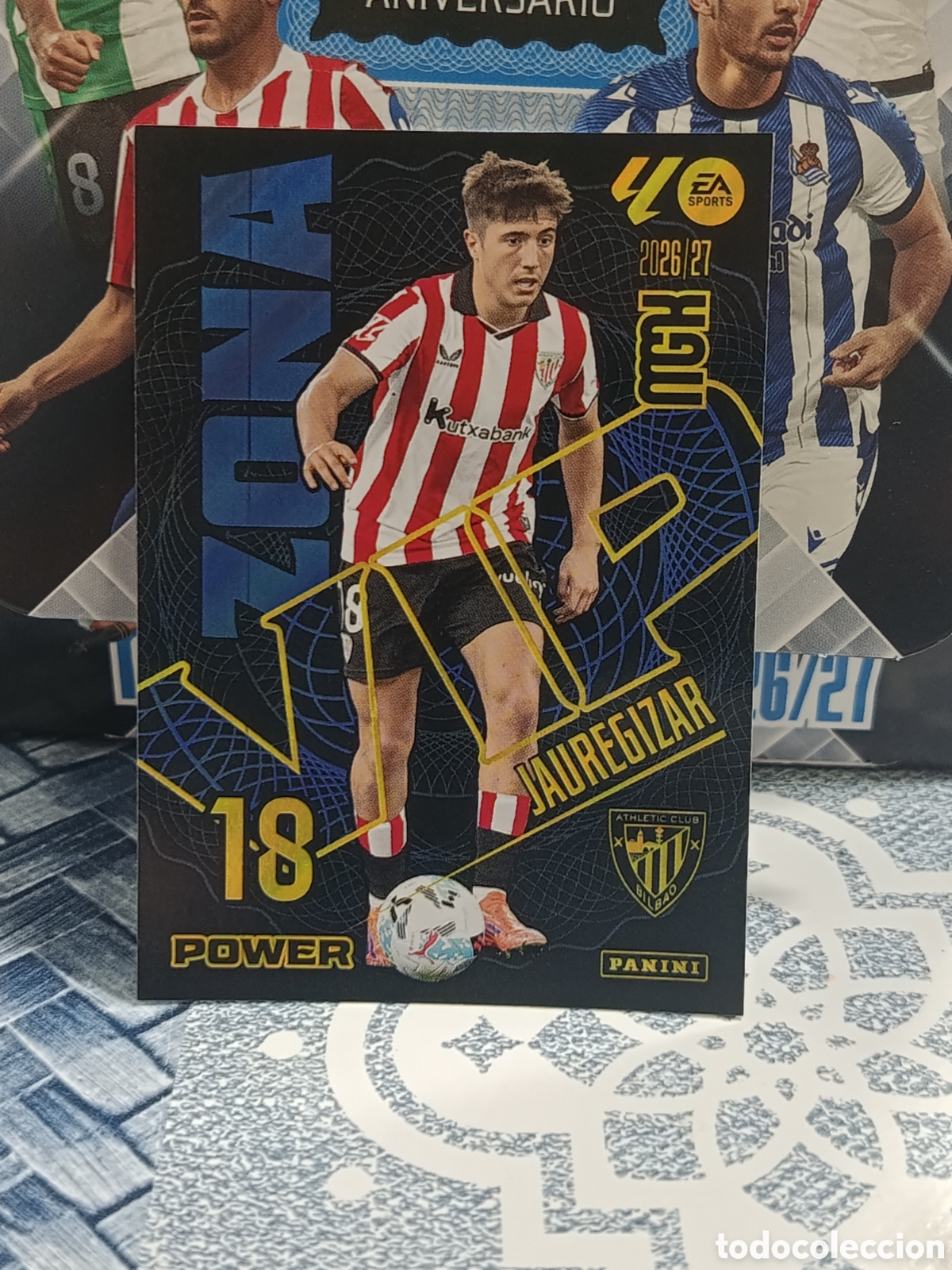 Collezionismo Figurine antiche: JAUREGIZAR ATHLETIC CLUB DE BILBAO ZONA VIP POWER 398 P LIGA MGK 26 27 2026 2027 PANINI