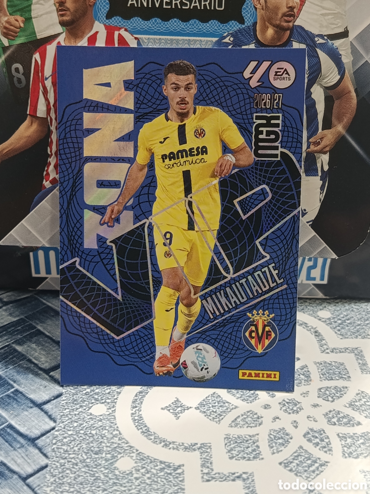 Collezionismo Figurine antiche: MIKAUTADZE VILLARREAL ZONA VIP 402 LIGA MGK 26 27 2026 2027 PANINI