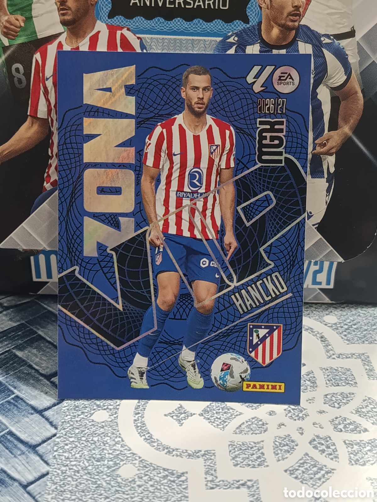 Collezionismo Figurine antiche: HANCKO ATLETICO DE MADRID ZONA VIP 397 LIGA MGK 26 27 2026 2027 PANINI