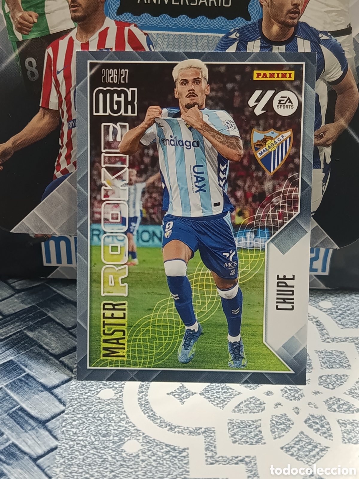 Collectable Antique Stickers: CHUPE MALAGA MASTER ROOKIE N&ordm; 409 LIGA MGK 26 27 2026 2027 PANINI