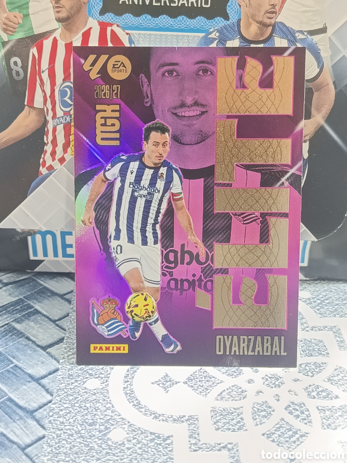 Collezionismo Figurine antiche: OYARZABAL REAL SOCIEDAD ELITE 13 LIGA MGK 26 27 2026 2027 PANINI