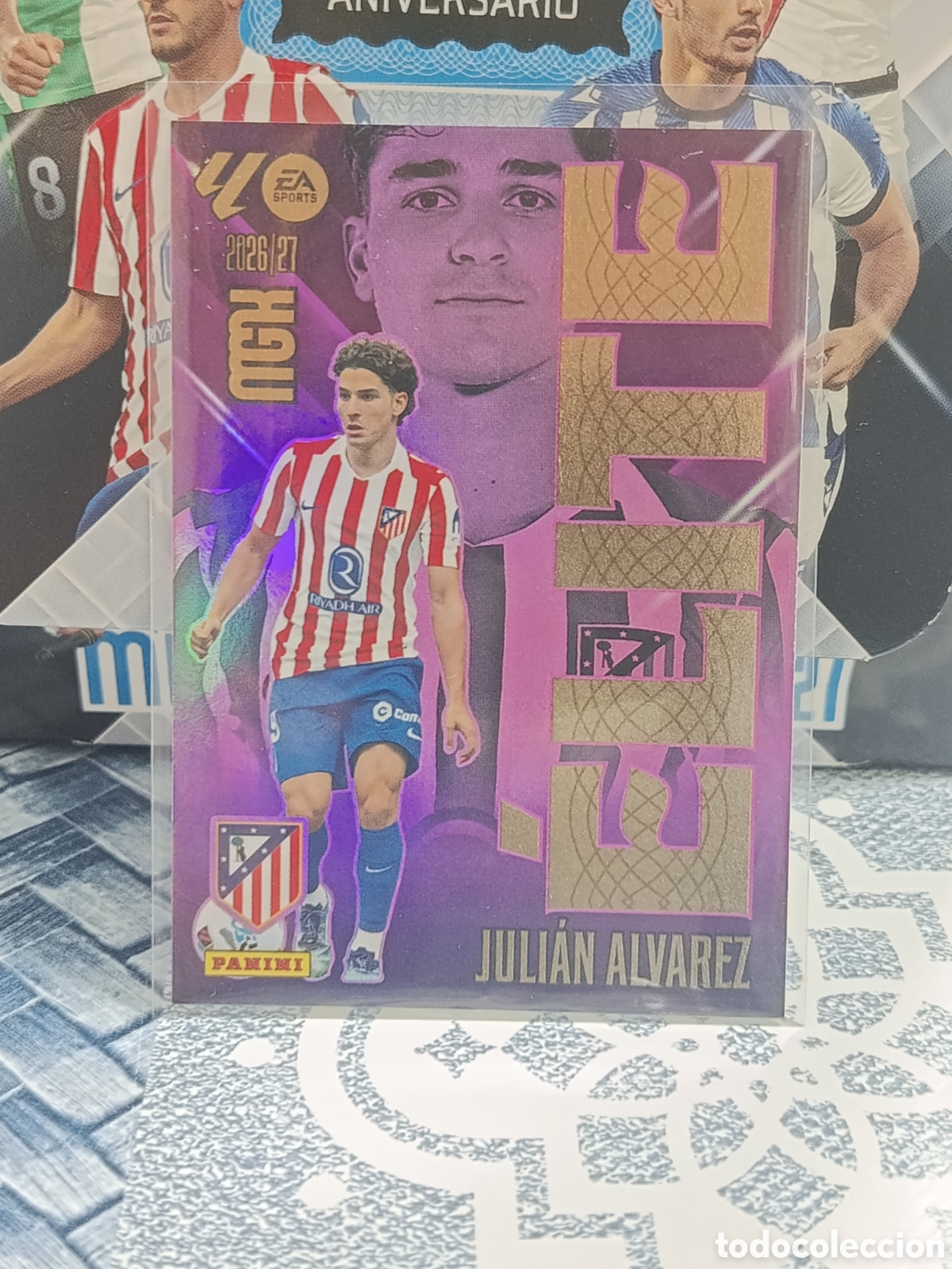 Coleccionismo cromos antiguos: JULIAN ALVAREZ ATLETICO DE MADRID ELITE 8 LIGA MGK 26 27 2026 2027 PANINI