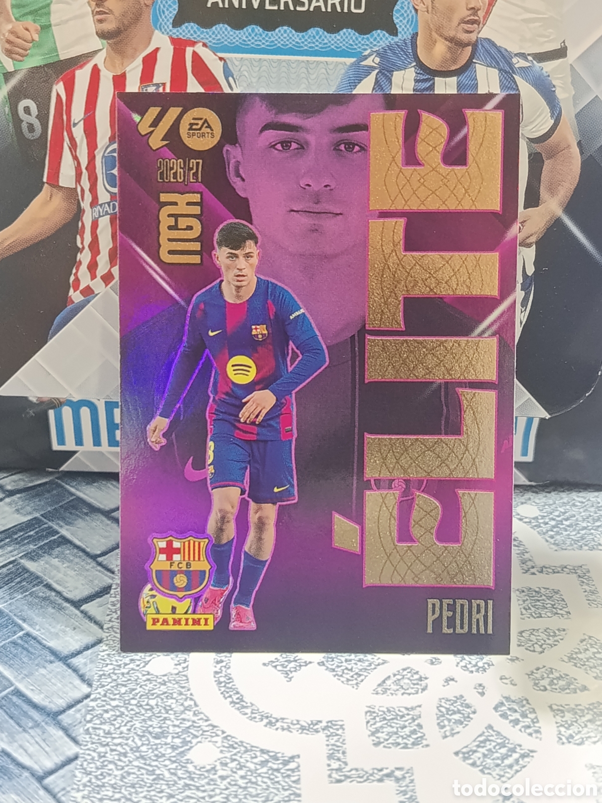 Sammeln alte Sammelbilder: PEDRI FC BARCELONA BAR&Ccedil;A ELITE 15 LIGA MGK 26 27 2026 2027 PANINI