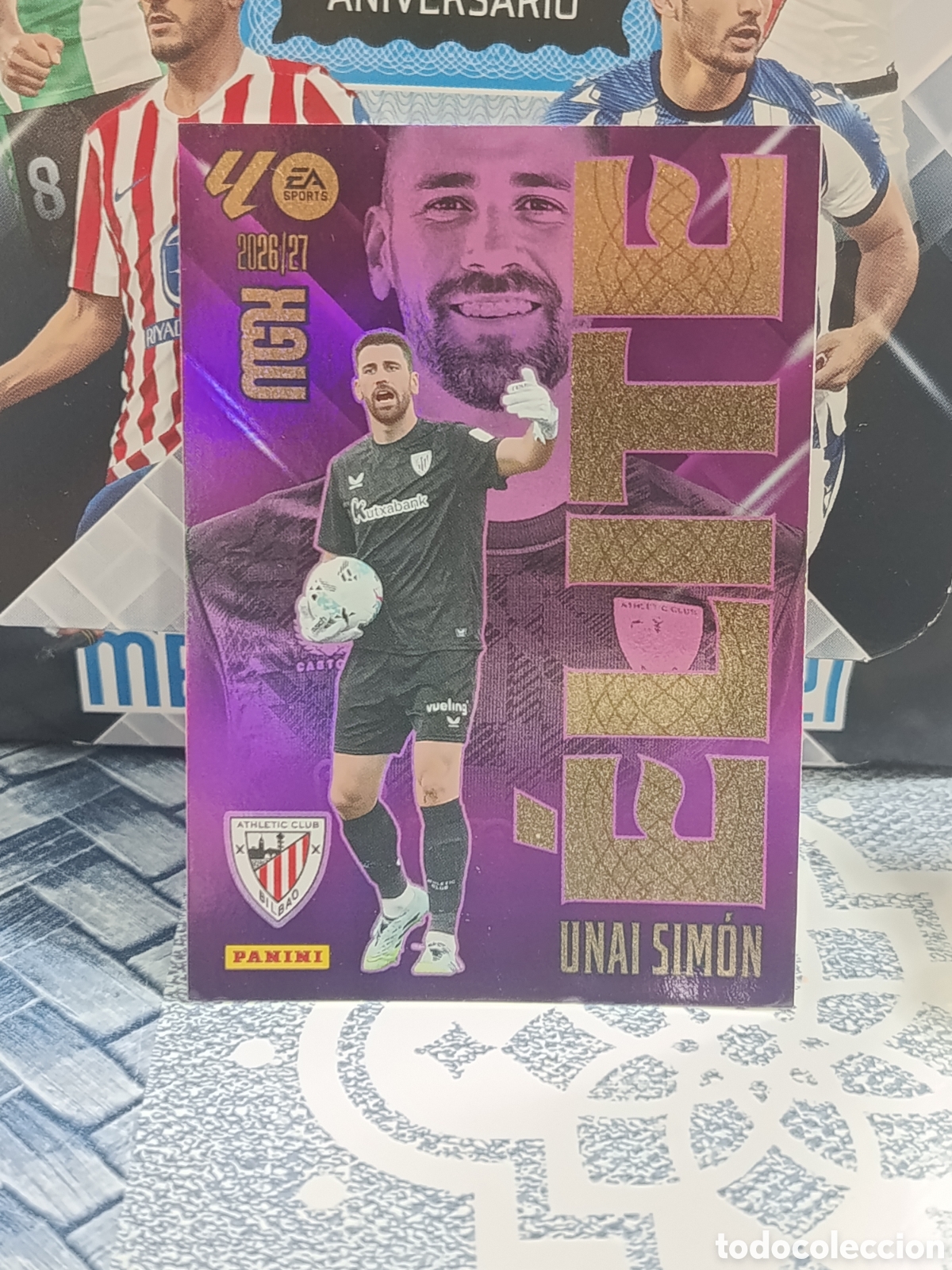 Sammeln alte Sammelbilder: UNAI SIMON ATHLETIC CLUB BILBAO ELITE 17 LIGA MGK 26 27 2026 2027 PANINI