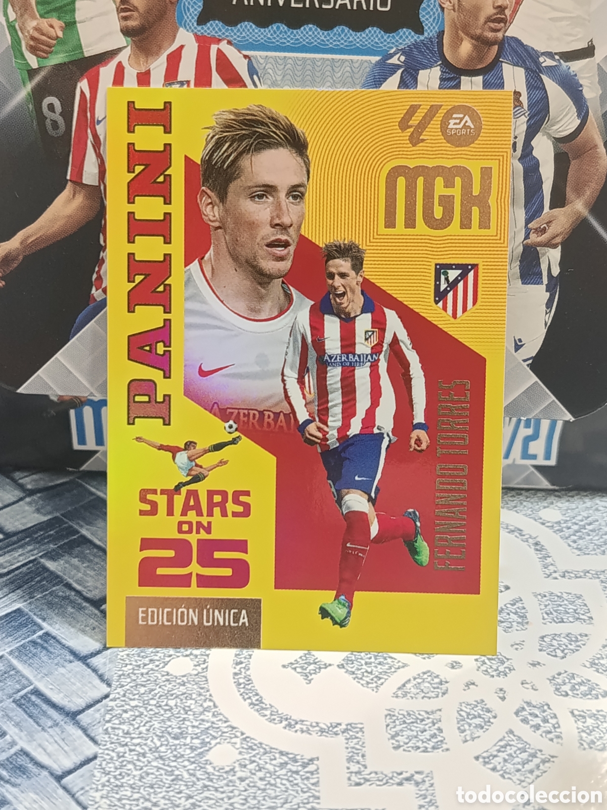 Sammeln alte Sammelbilder: FERNANDO TORRES ATLETICO DE MADRID STAR ON 25 N&ordm; 432 LIGA MGK 26 27 2026 2027 PANINI