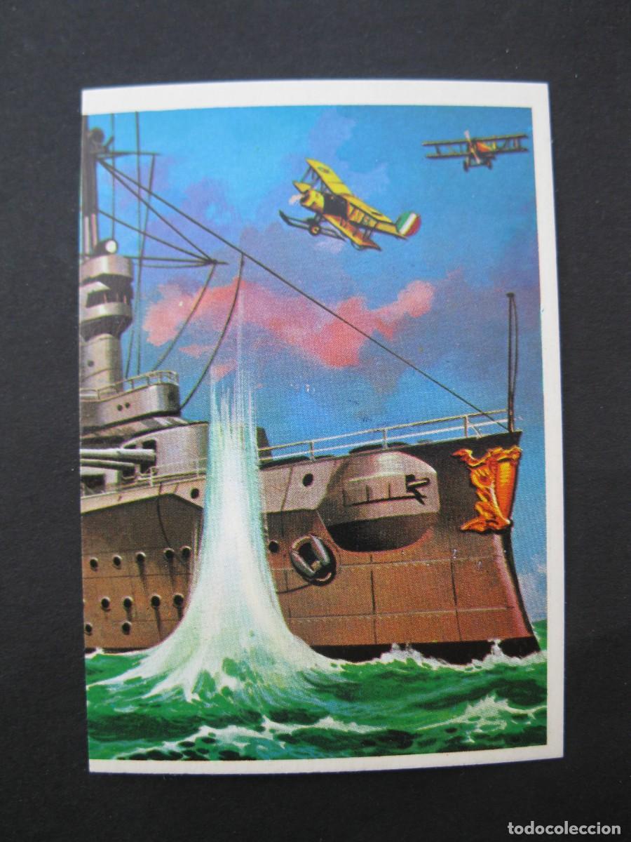 Coleccionismo cromos antiguos: T&Eacute;CNICA Y ACCI&Oacute;N - CROMO N&ordm; 70 - CRUCEROS Y ACORAZADOS - EDICIONES ESTE - NUNCA PEGADO.
