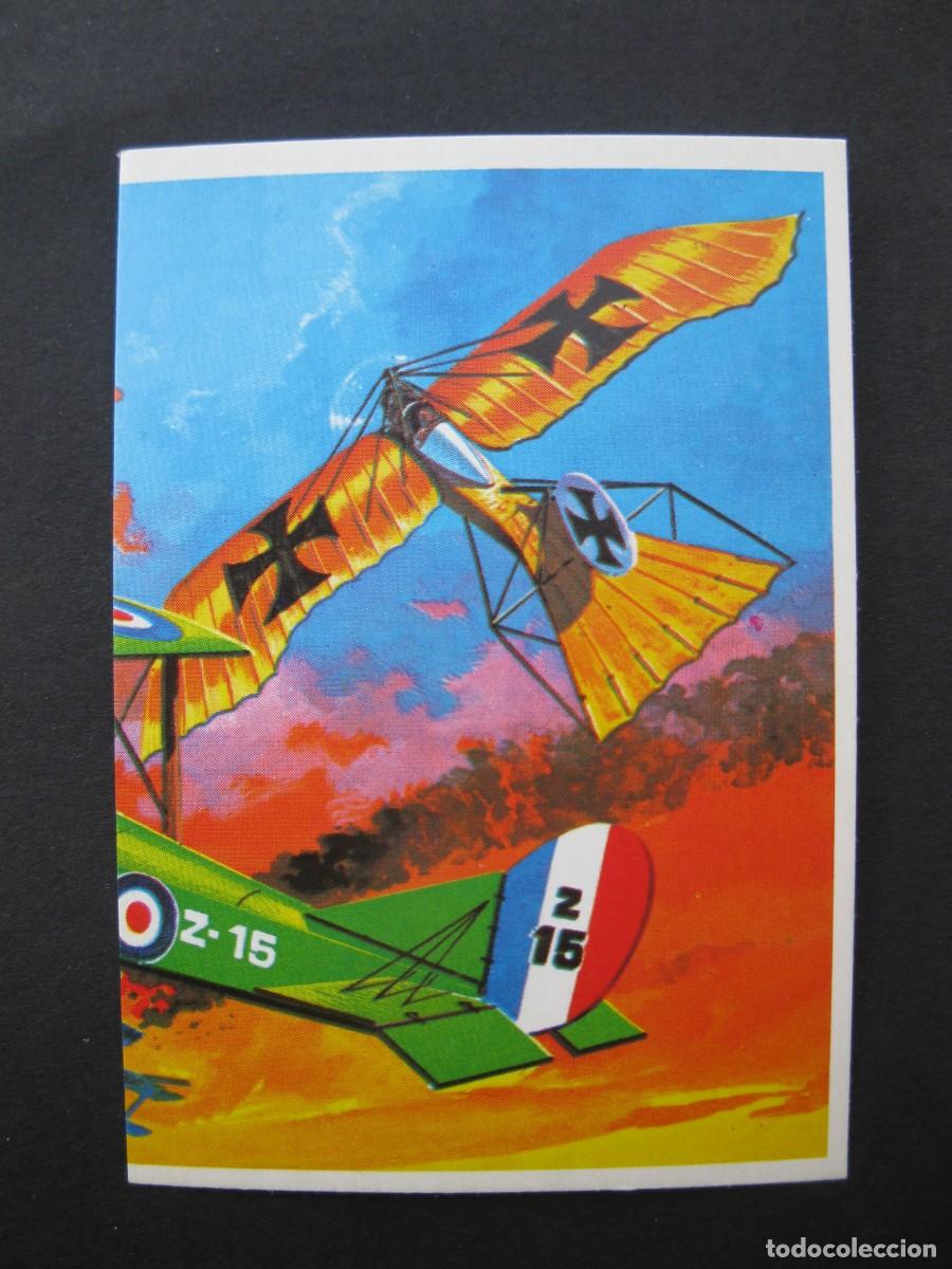 Coleccionismo cromos antiguos: T&Eacute;CNICA Y ACCI&Oacute;N - CROMO N&ordm; 62 - COMBATE A&Eacute;REO 1&ordf; GUERRA MUNDIAL - EDICIONES ESTE - NUNCA PEGADO.