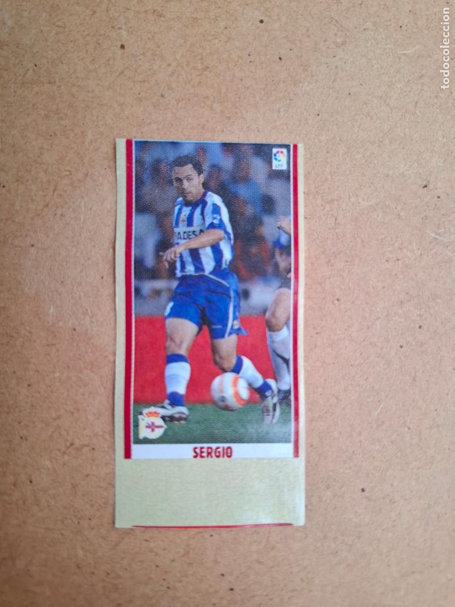 Collectable Antique Stickers: CHICLE LIGA PANINI 2005 2006 - SERGIO - RCD. ESPANYOL ( NUNCA PEGADO )