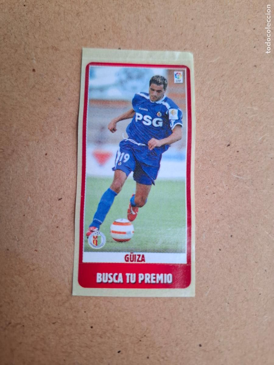 Coleccionismo cromos antiguos: CHICLE LIGA PANINI 2005 2006 - G&Uuml;IZA - GETAFE CF ( NUNCA PEGADO )