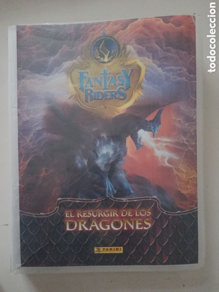 Coleccionismo cromos antiguos: Fantasy Riders El resurgir de los dragones