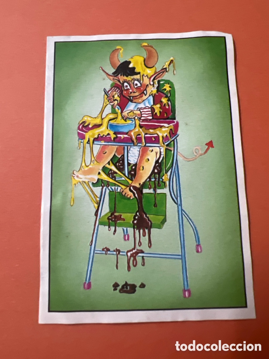 Coleccionismo cromos antiguos: E261. CROMO - LOS GELATINOSOS 27