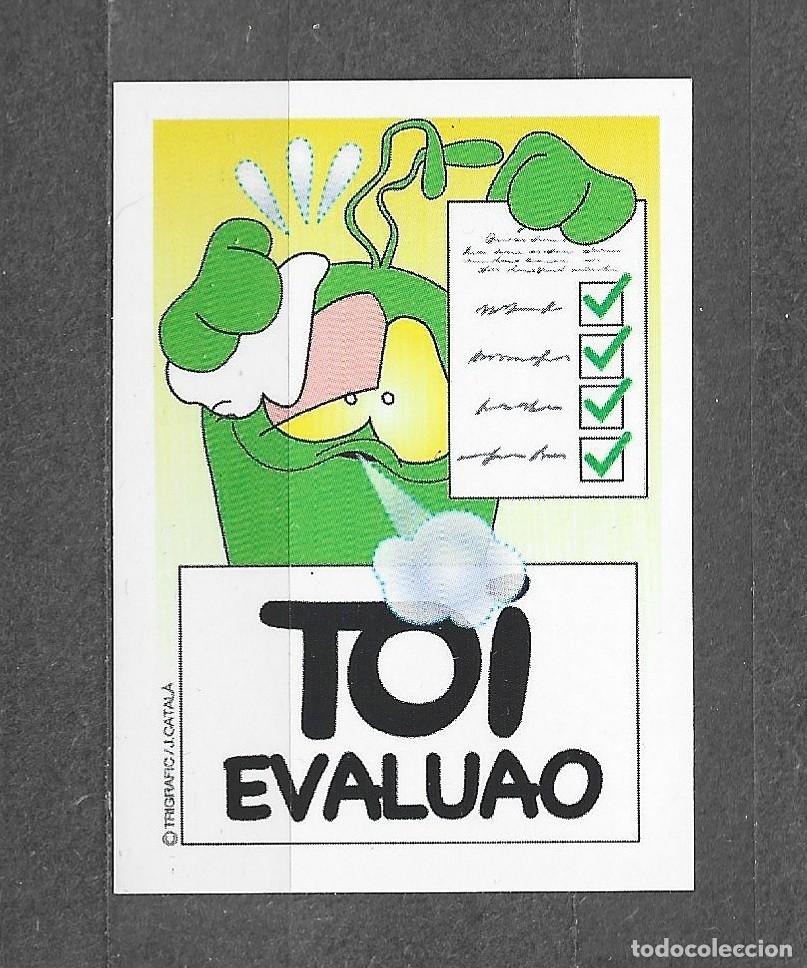 Coleccionismo cromos antiguos: Cromo Toi 2022 - N&ordm; 91 - TOI EVALUAO