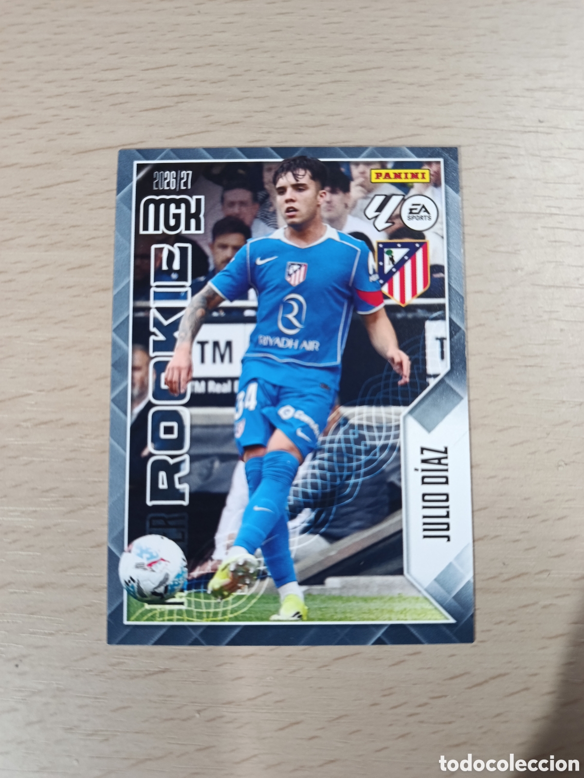 Collectable Antique Stickers: JULIO DIAZ ATLETICO DE MADRID MASTER ROOKIE N&ordm; 415 LIGA MGK 26 27 2026 2027 PANINI