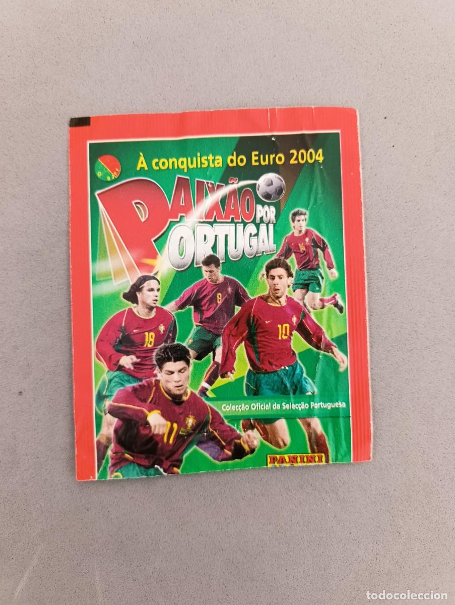 Coleccionismo cromos antiguos: Sobre cromos sin abrir - cartera cromos abierta - Paix&atilde;o Por Portugal