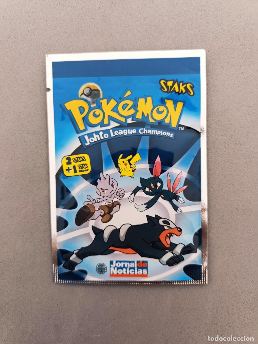 Coleccionismo cromos antiguos: Sobre cromos sin abrir - cartera cromos cerrada - Pok&eacute;mon Staks