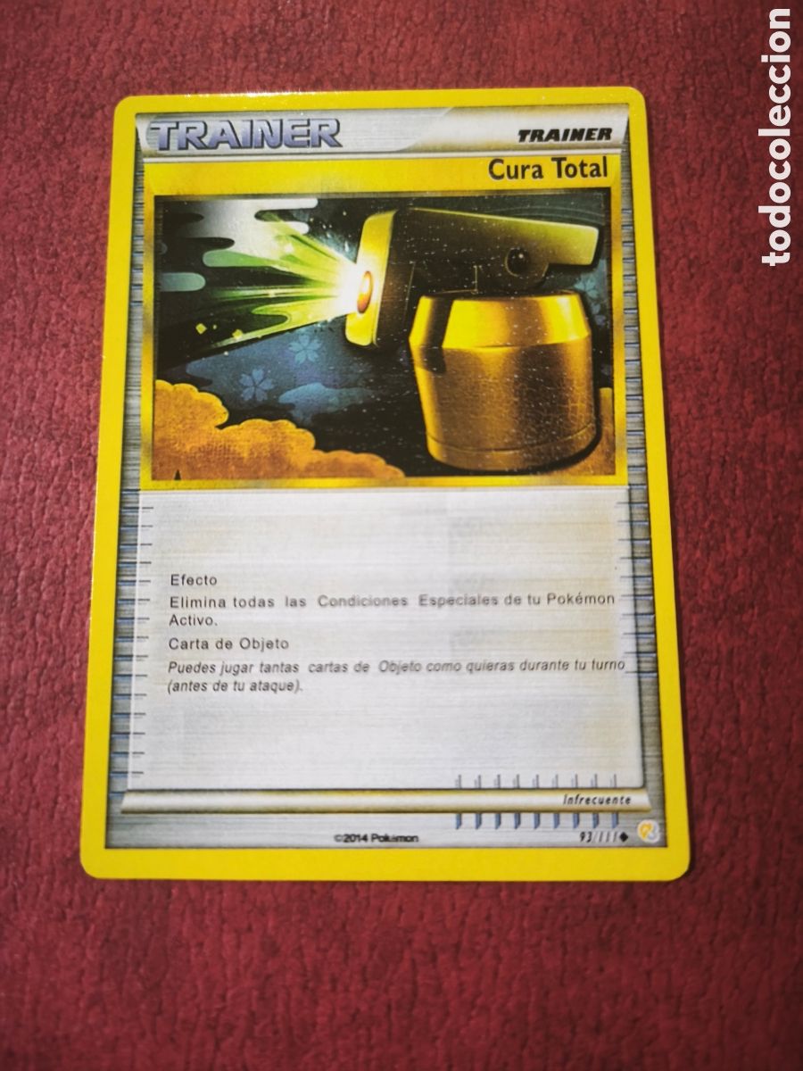 Coleccionismo cromos antiguos: Pokemon. 2014. Cura total #93/111. Espa&ntilde;ol