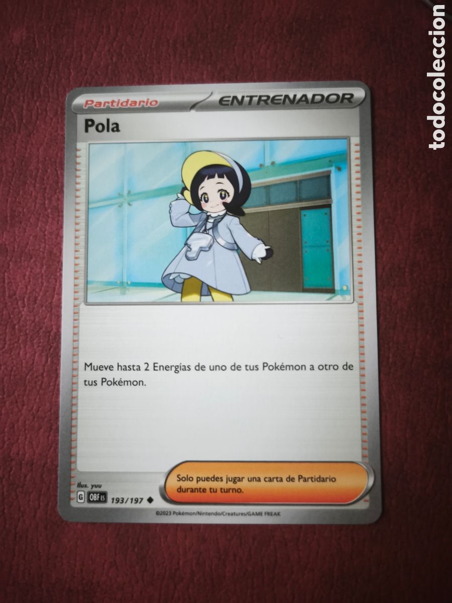 Coleccionismo cromos antiguos: Pokemon. 2023. Pola #193/197. Espa&ntilde;ol