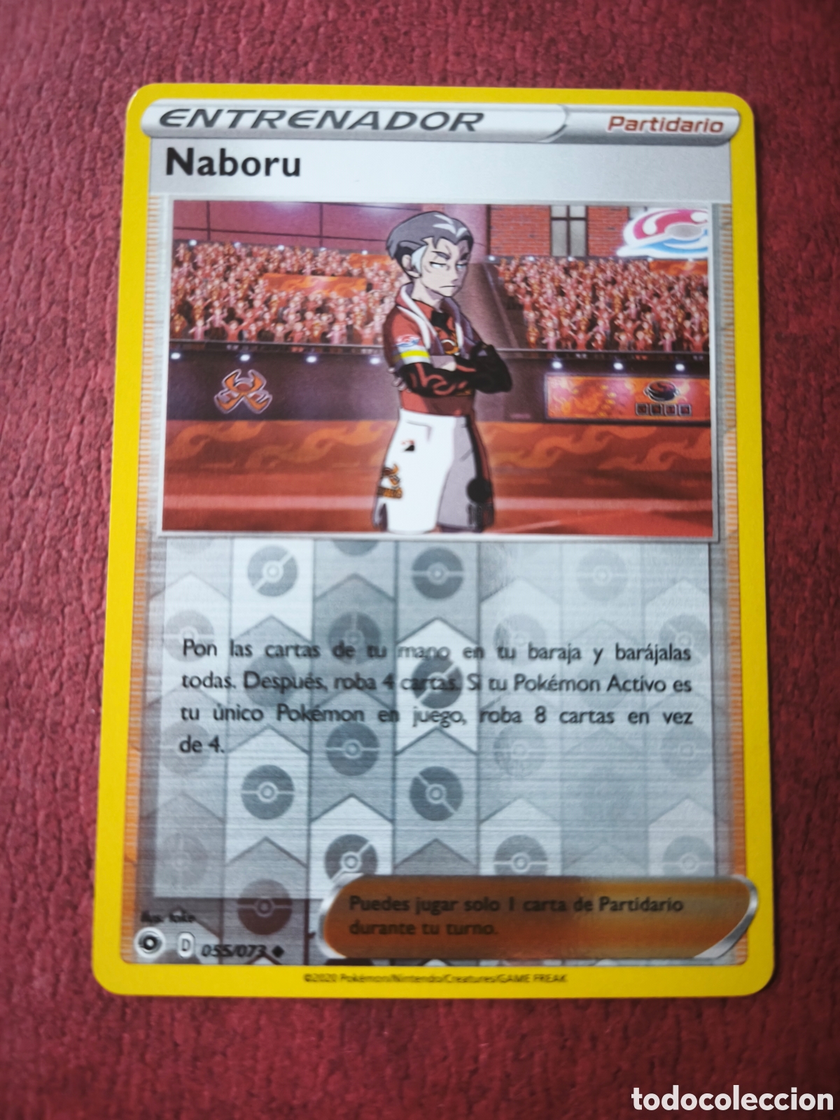 Coleccionismo cromos antiguos: Pokemon. 2020. Naboru #55/73. Holo. Espa&ntilde;ol