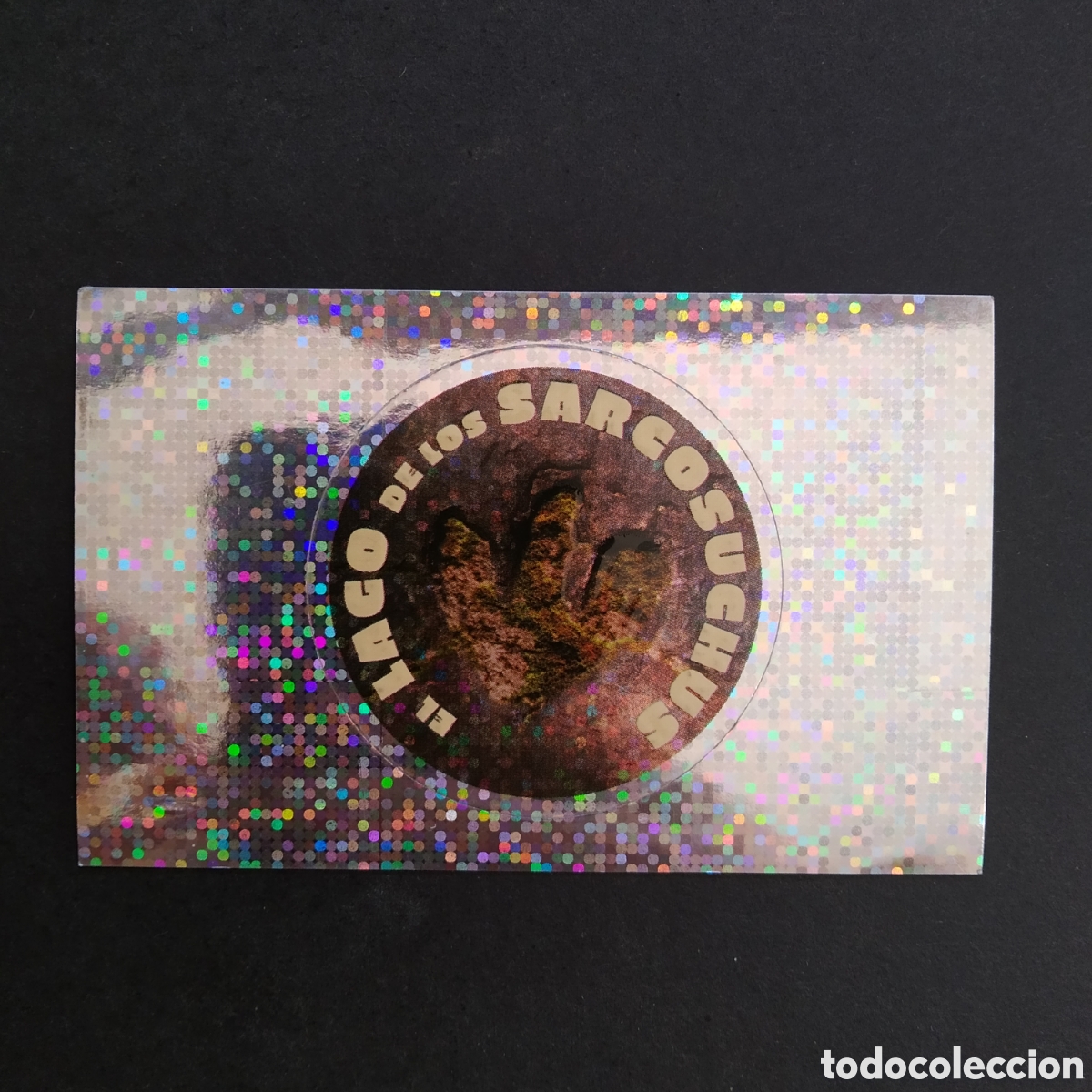 Coleccionismo cromos antiguos: CROMO - N&ordm; 029 - LA HUELLA DEL TIRANOSAURIO - DINOSAURUS / GALLETAS ARTIACH - A&Ntilde;O 2021
