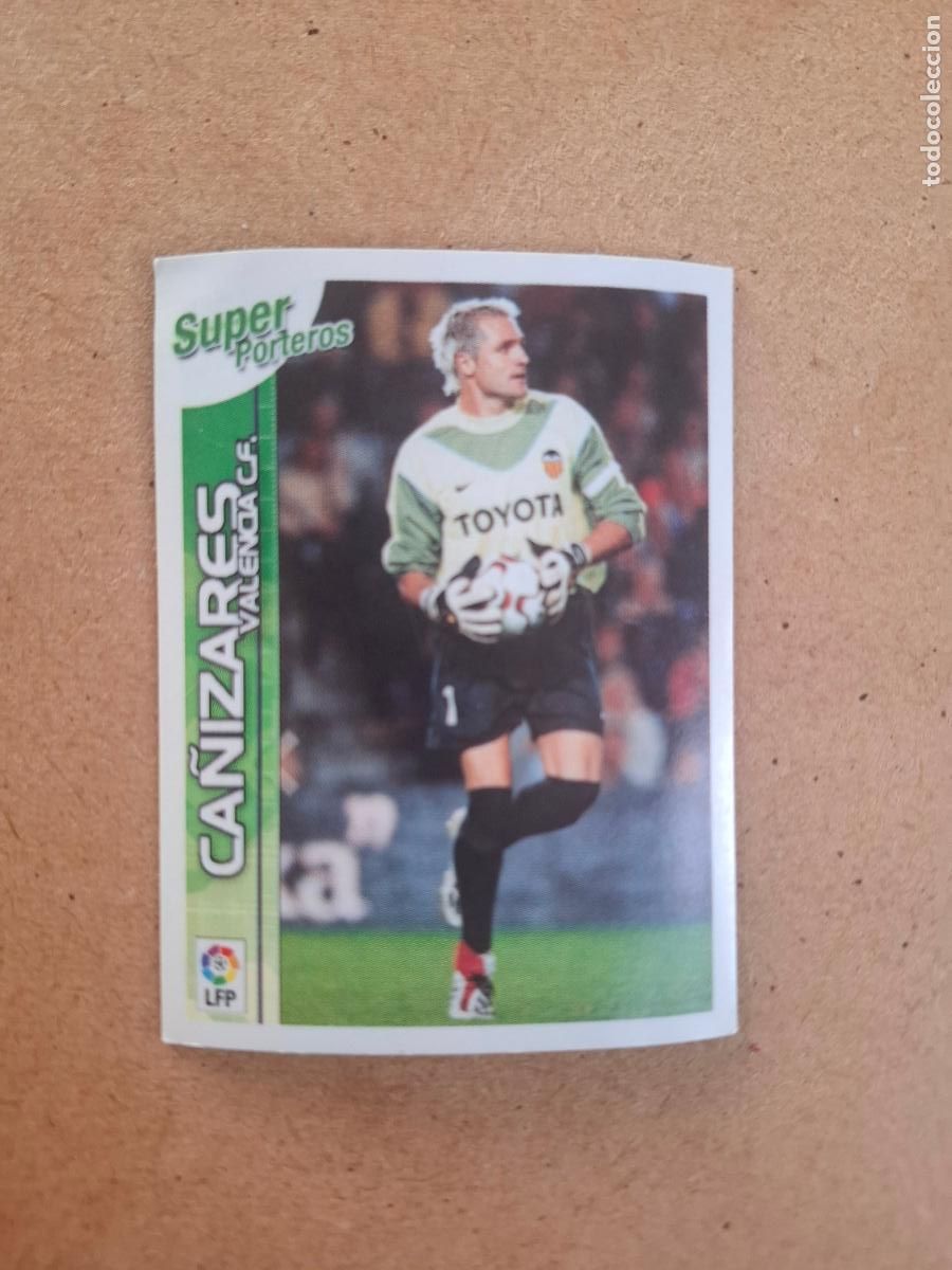 Coleccionismo cromos antiguos: SUPERLIGA 2003 2004 03 04 - 1 CA&Ntilde;IZARES - VALENCIA CF ( NUNCA PEGADO )