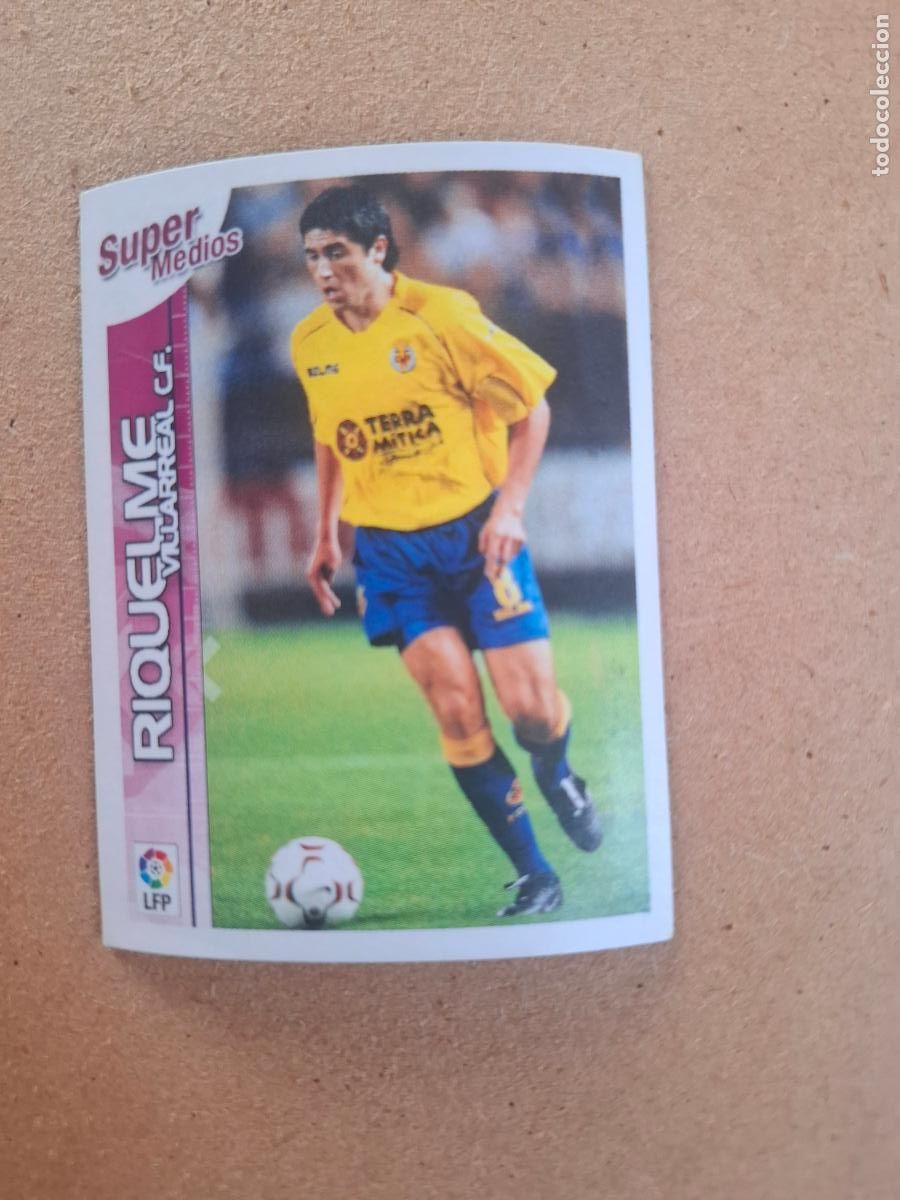 Coleccionismo cromos antiguos: SUPERLIGA 2003 2004 03 04 - 29 RIQUELME - VILLARREAL CF ( NUNCA PEGADO )