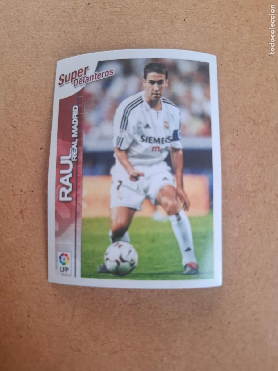 Coleccionismo cromos antiguos: SUPERLIGA 2003 2004 03 04 - 40 RA&Uacute;L - REAL MADRID ( NUNCA PEGADO )