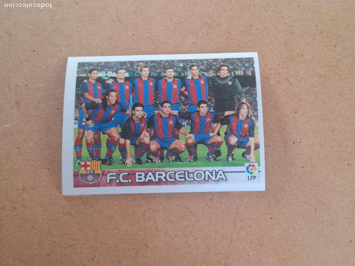 Coleccionismo cromos antiguos: SUPERLIGA 2003 2004 03 04 - 106 EQUIPO - FC. BARCELONA ( NUNCA PEGADO )