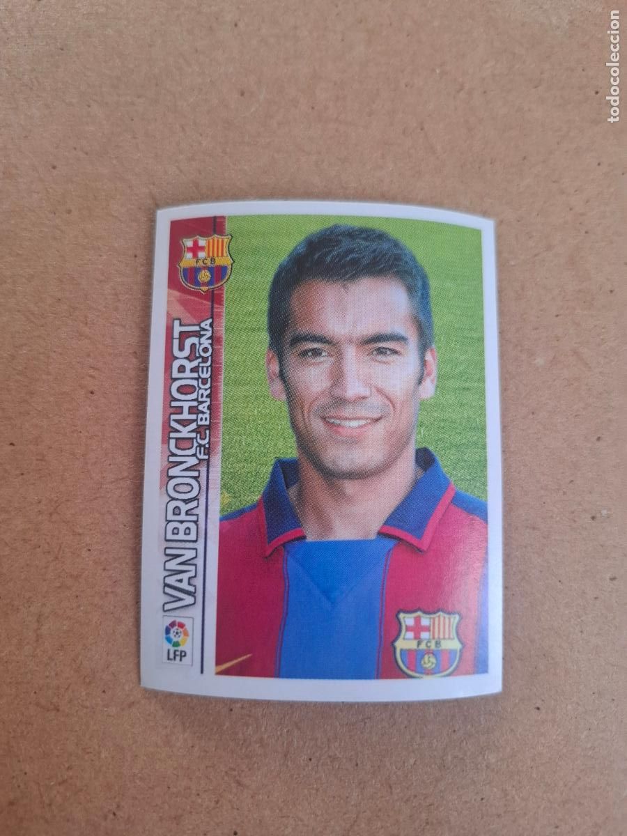 Coleccionismo cromos antiguos: SUPERLIGA 2003 2004 03 04 - 113 VAN BRONCKHORST - FC. BARCELONA ( NUNCA PEGADO )