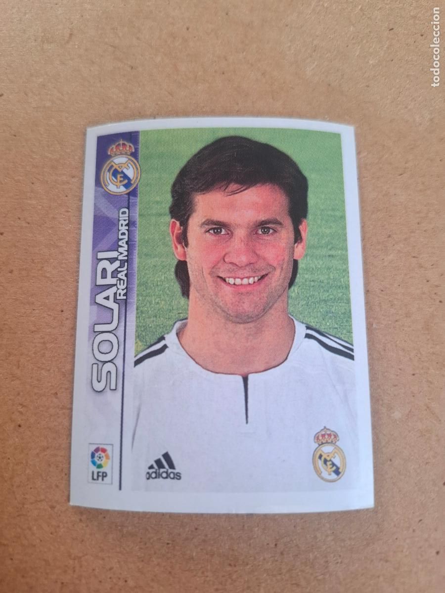 Coleccionismo cromos antiguos: SUPERLIGA 2003 2004 03 04 - 219 SOLARI - REAL MADRID ( NUNCA PEGADO )