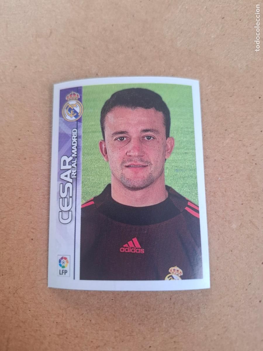 Coleccionismo cromos antiguos: SUPERLIGA 2003 2004 03 04 - 224 C&Eacute;SAR - REAL MADRID ( NUNCA PEGADO )