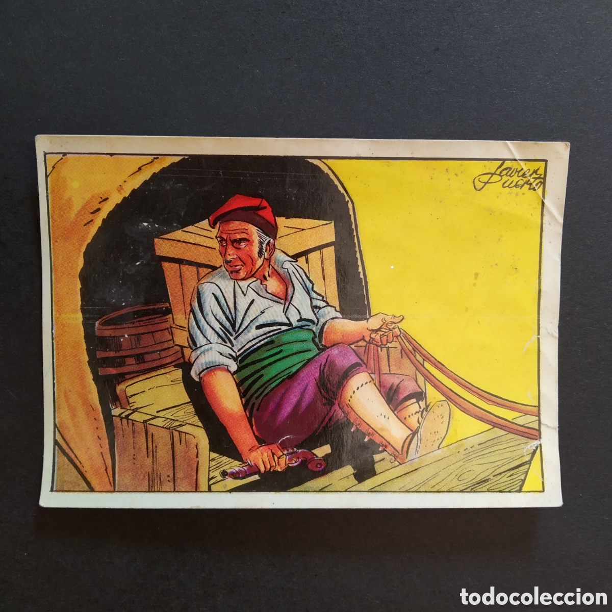 Coleccionismo cromos antiguos: CROMO - N&ordm; 069 - EL TAMBOR DEL BRUCH - CHOCOLATES OLL&Eacute; - A&Ntilde;O 1956
