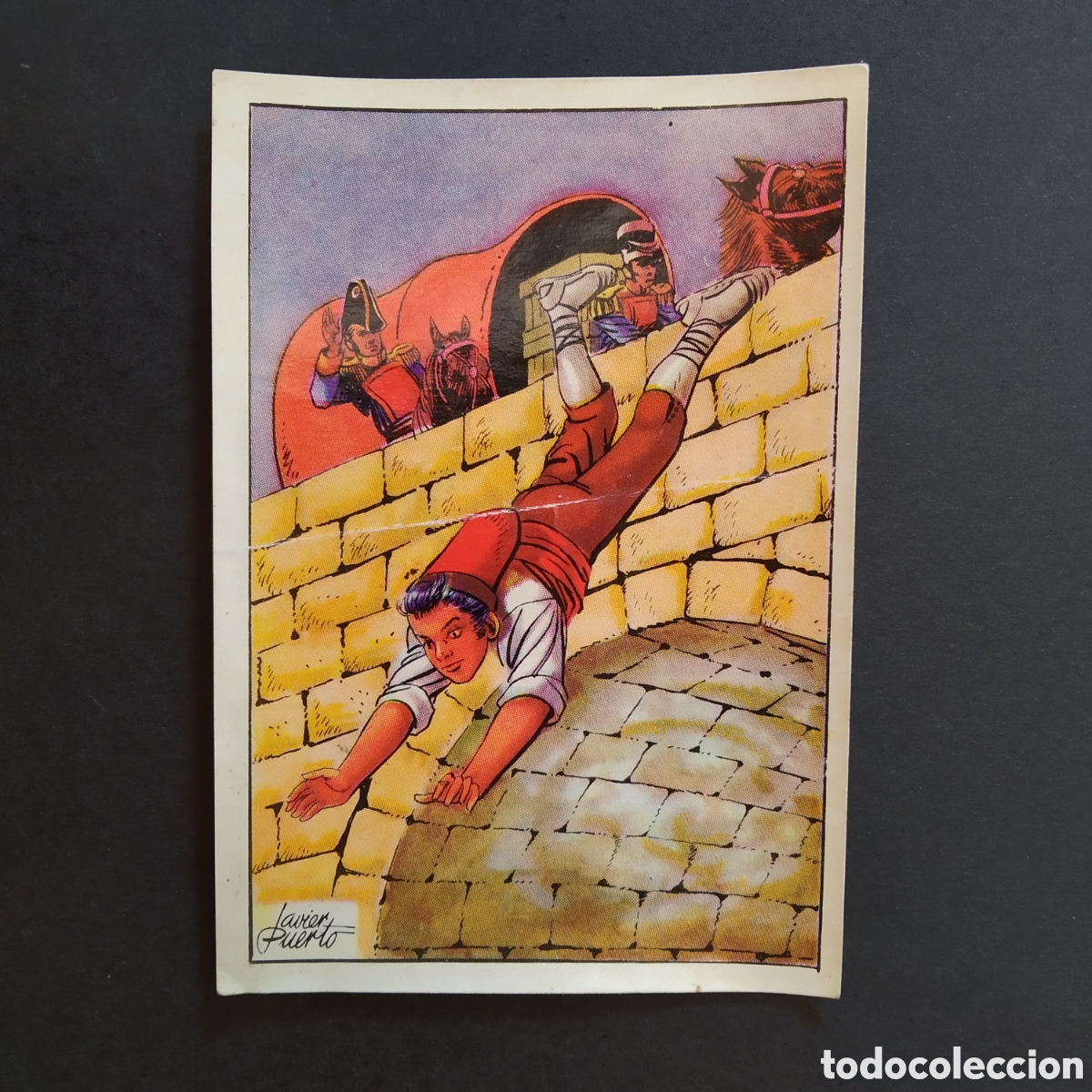 Coleccionismo cromos antiguos: CROMO - N&ordm; 080 - EL TAMBOR DEL BRUCH - CHOCOLATES OLL&Eacute; - A&Ntilde;O 1956