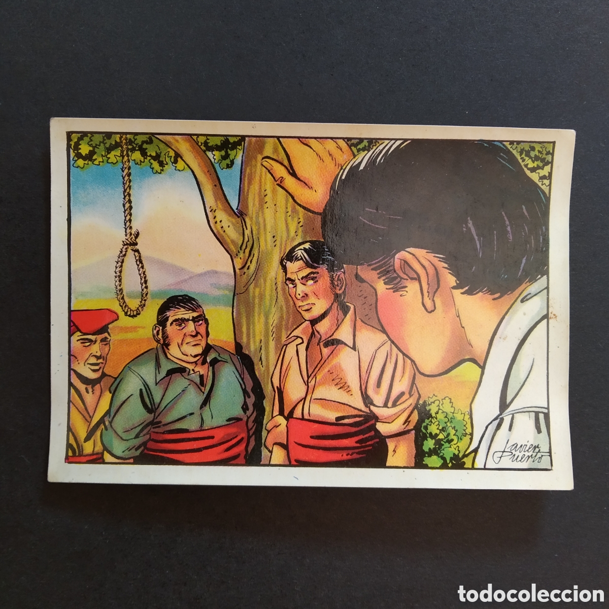 Coleccionismo cromos antiguos: CROMO - N&ordm; 107 - EL TAMBOR DEL BRUCH - CHOCOLATES OLL&Eacute; - A&Ntilde;O 1956